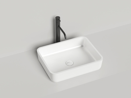 Раковина из искусственного камня S-Stone Salini GLORIA 1102209MF 50х40 накладная цвет мультиколор